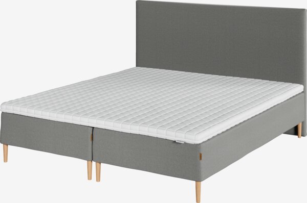 Rammemadrass 180x200 DINGLA + EKSO grå-23 Medium