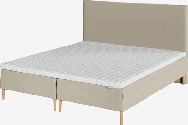 Resårbotten 160x200cm DINGLA + EKSO sand-91 medium