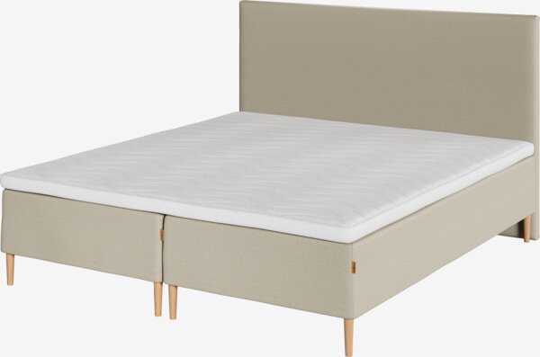 Resårbotten 180x200cm KVENNA + RESA sand-91 medium