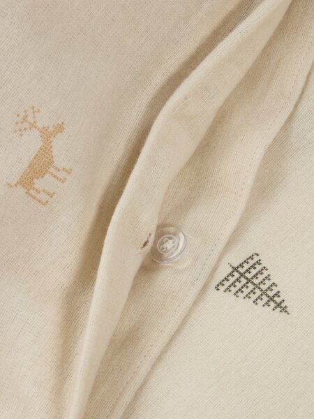 Flanell-Bettwäsche KRISTIN 135x200 natur