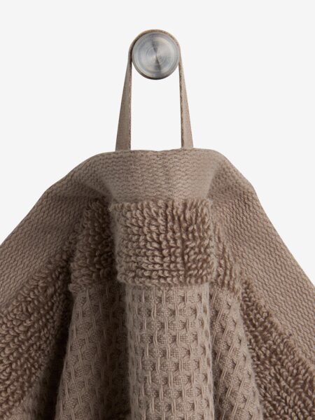 Badetuch NORA 70x140cm sand dunkel