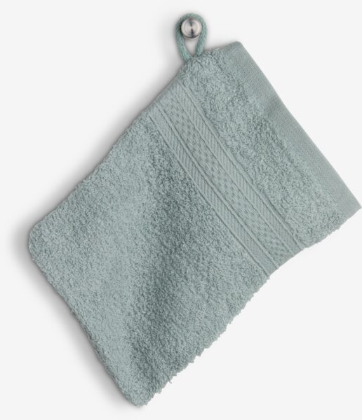 Gant de toilette UPPSALA 14x20 bleu poudré