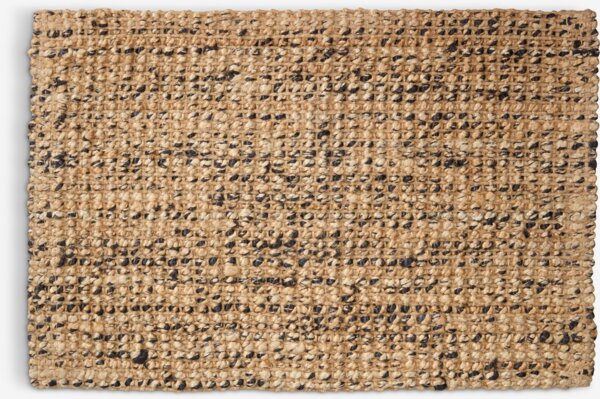 Dørmåtte BREGNE 40x60x1 natur/sort