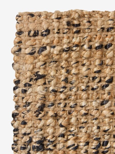 Dørmåtte BREGNE 40x60x1 natur/sort