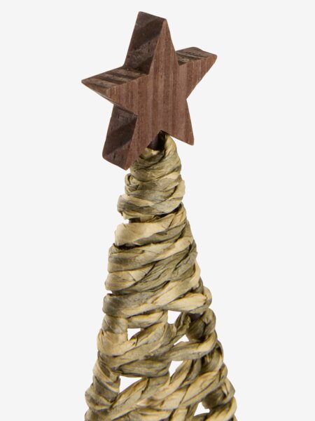 Decoration tree NUUMIT W12xL5xH31cm green