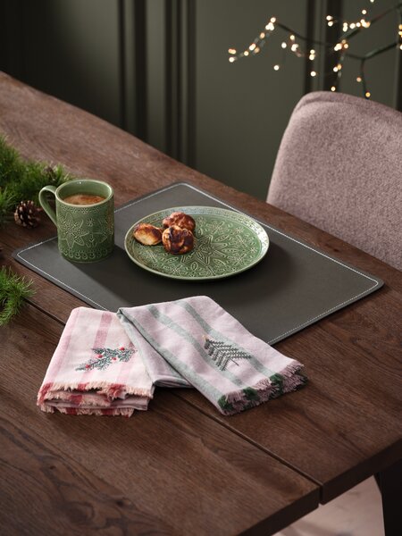 XMAS PM TIDSEL 33x42 red/green SDP