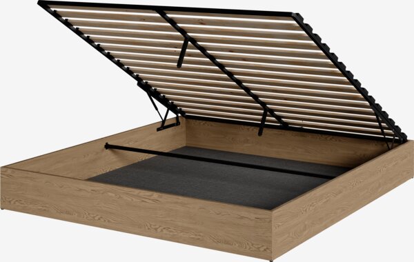 Canapé FOLDAGER 150x190 apertura frontal roble natural