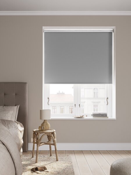 Затъмняваща терморолетна щора FONNO 80x170 см сива