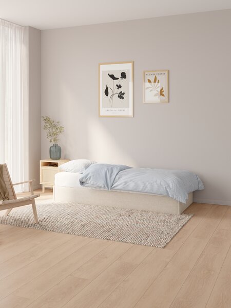 Canapé SEDEN 90x190 apertura lateral tela beis