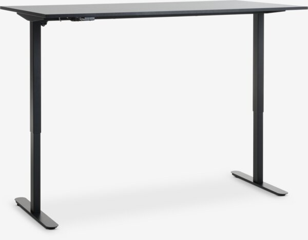 Hev og senk-pult SVANEKE 60x120 svart
