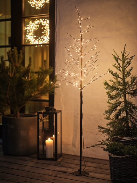Lystræ udendørs MUSKOVIT H150cm m/140 LED og timer