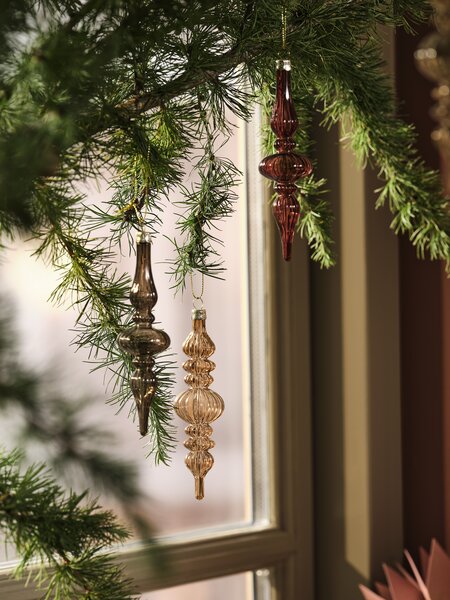 XMAS Decorations LUCIA 3pcs/pk