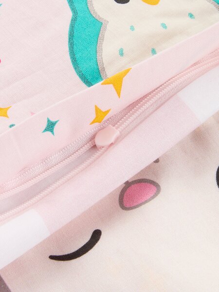 Sengesett SQUISHMALLOWS 140x200 rosa