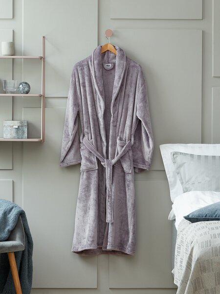 Bathrobe LERUM L/XL light purple
