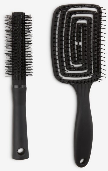 Brosse à cheveux HALLERNA noir ass.