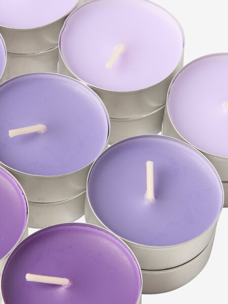 Tealights KENNI lavender pack of 18