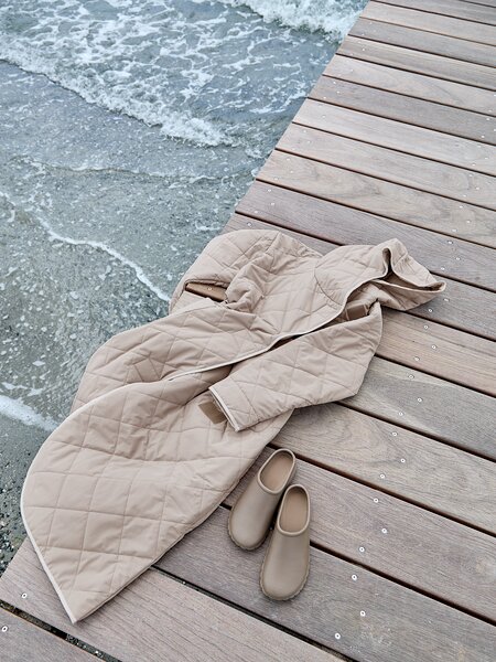 Badekåpe vinter OSBY S/M beige