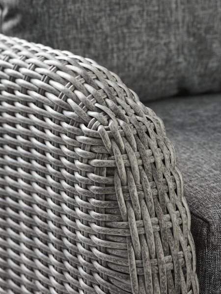 Lounge set RAULAND 7pers. grey