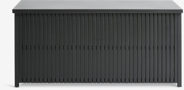 Coffre à coussins BEDER l133xH61xP54 noir