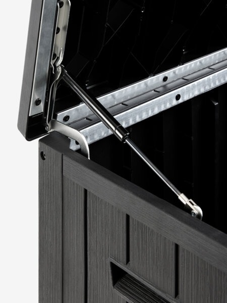 Coffre à coussins BORTELID l145xH73xP70 noir