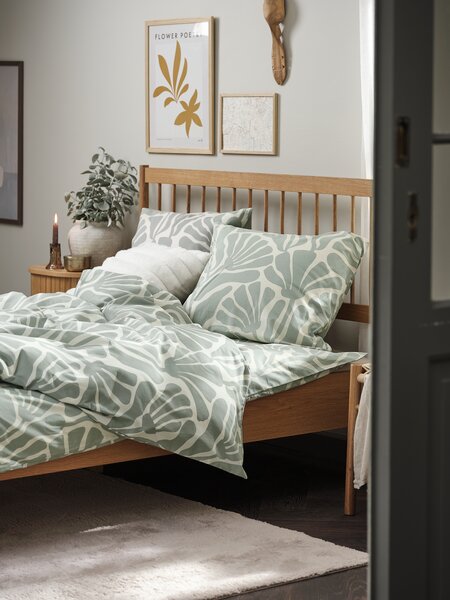 Set posteljine ELINE 140x200 zelena