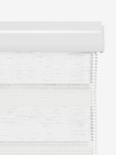 Roller blind Duo ALSTEN 80x180cm with cassette white