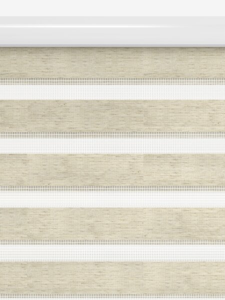 Rullegardin Duo ALSTEN 60x180cm m/kassette natur