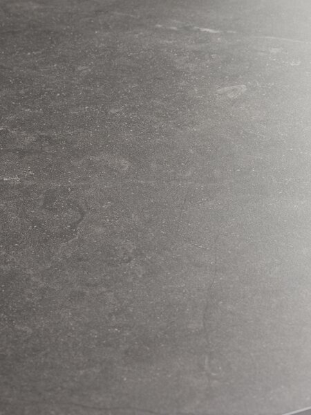 KUMLA L200 Tisch grau + 4 TAGMARK Stuhl Schwarz