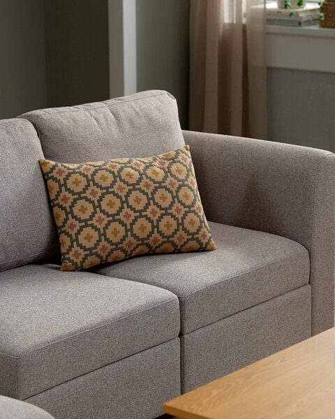 Cushion BANKSIA 35x50 latte/grey