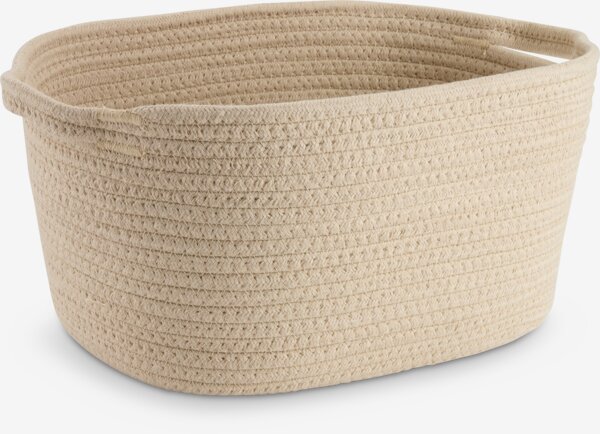 Kosz LABAN S27xD35xW18cm beżowy