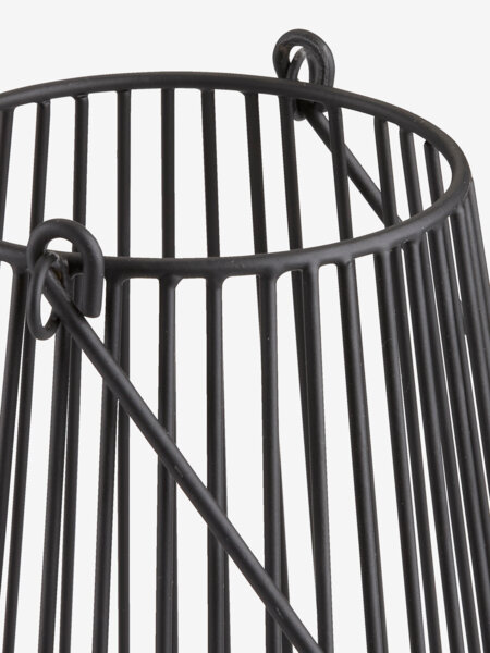 Farol MELIAS Ø21xA34cm negro