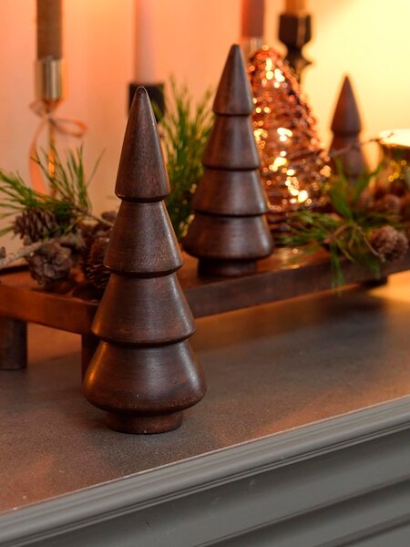 Ukrasna jelka MODI Ø8xV22cm drvo