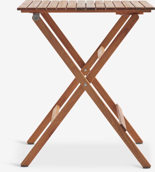 Balkonový stolek VRAADAL Š62xD62 tvrdé dřevo