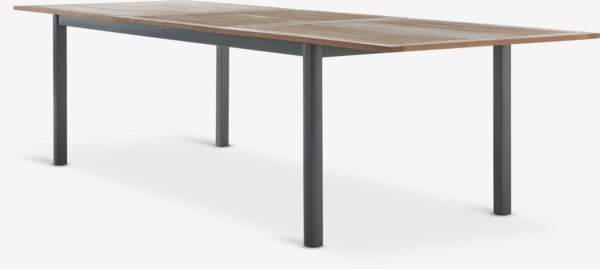 ULBJERG L214/297 table bois massif+ 4 NANNESTAD chaises