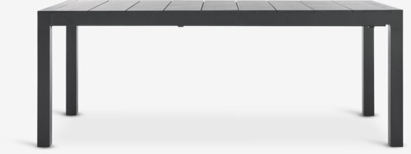 Kerti asztal TYDAL SZ95xH208/272 fekete