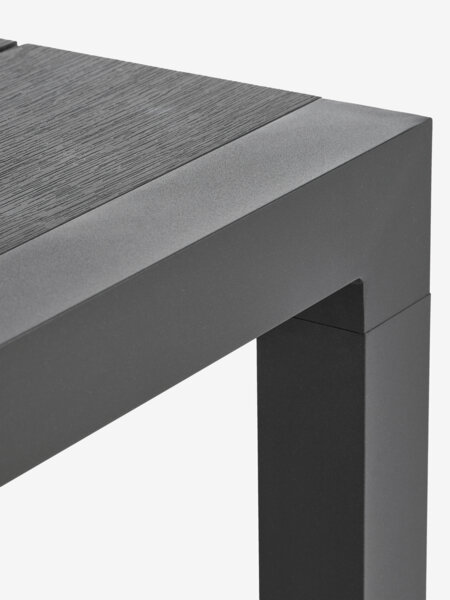 Kerti asztal TYDAL SZ95xH208/272 fekete