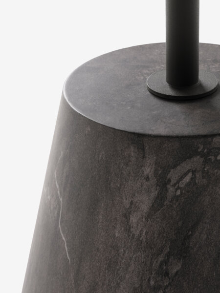 Sidobord DALRIPA Ø45xH50 mörk sand