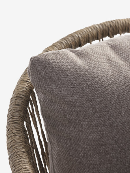 Стіл SKARSLIA д.110см травертин + 4 Стільці STORDALEN