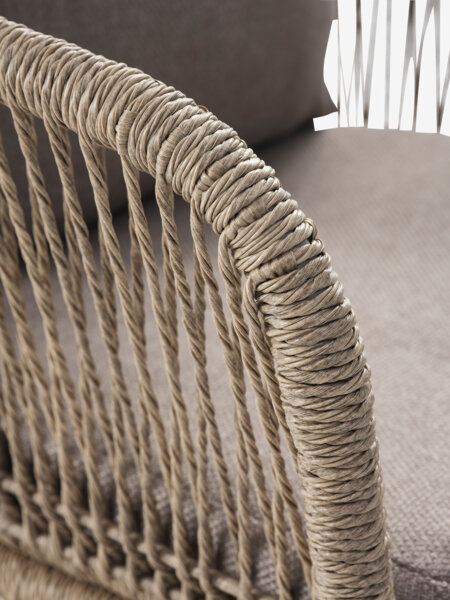 Стіл SKARSLIA д.110см травертин + 4 Стільці STORDALEN