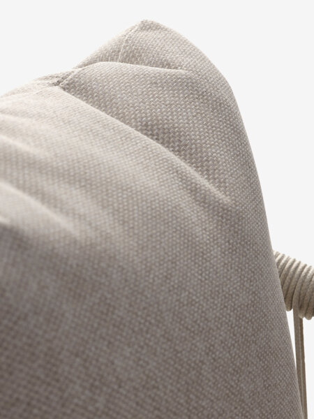 Silla apilable GILJA secado rápido beis