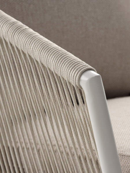 Silla apilable GILJA secado rápido beis