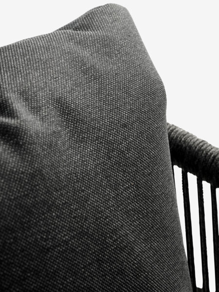 VAMDRUP Tavolo Ø120 cm + 4 GILJA Sedie grigio