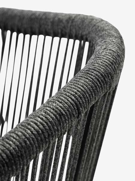 VAMDRUP Tavolo Ø120 cm + 4 GILJA Sedie grigio