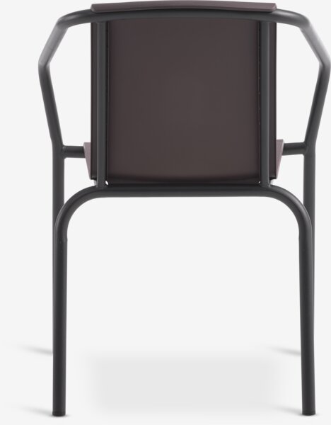 Silla apilable MODUM berenjena