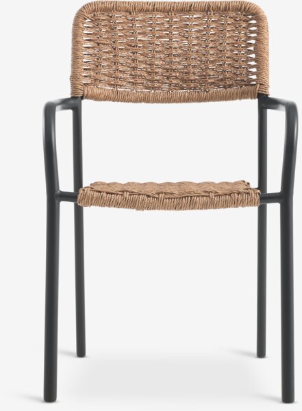 HOBRO L70 bord + 2 ORKANGER stol natur