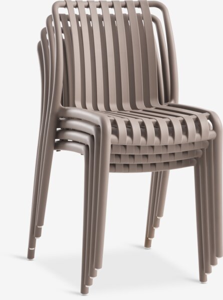 Stablestol VEDDUM mørk sand