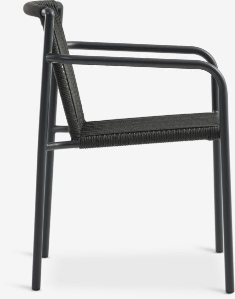 Silla apilable KRISTIANSTAD verde oscuro