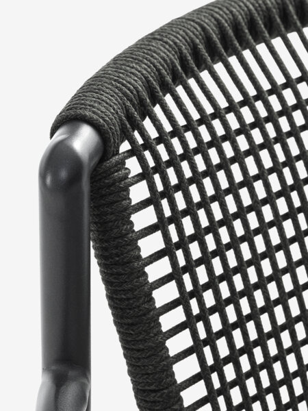 Silla apilable KRISTIANSTAD verde oscuro