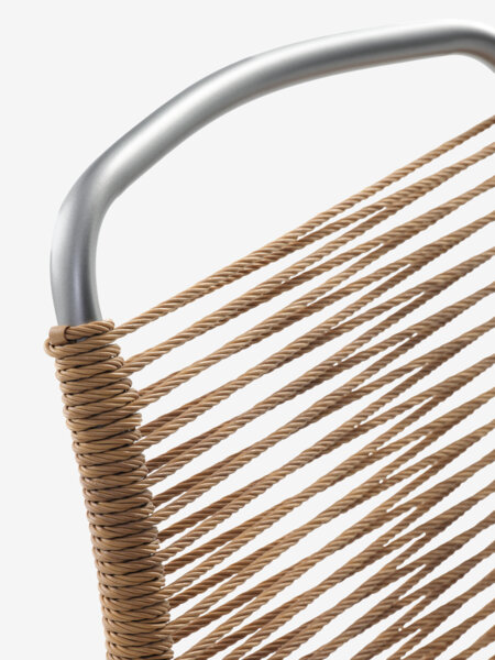 Skarslia Ø110 bord travertin + 4 middagsberget stol