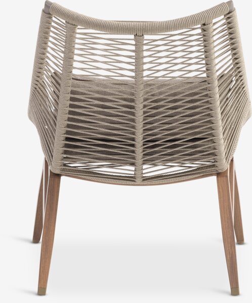 Sillón de exterior de jardín MAATTSUND natural